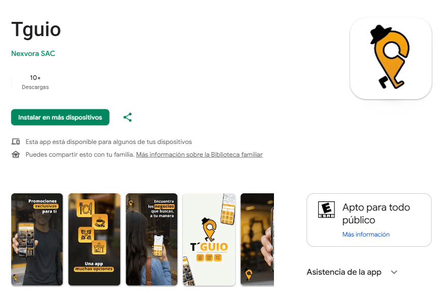 tguio en Google Play Store